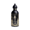 CR Signature Attar Collection The Queen of Sheba 100ml perfume bottle with ornate gold detailing on black glass