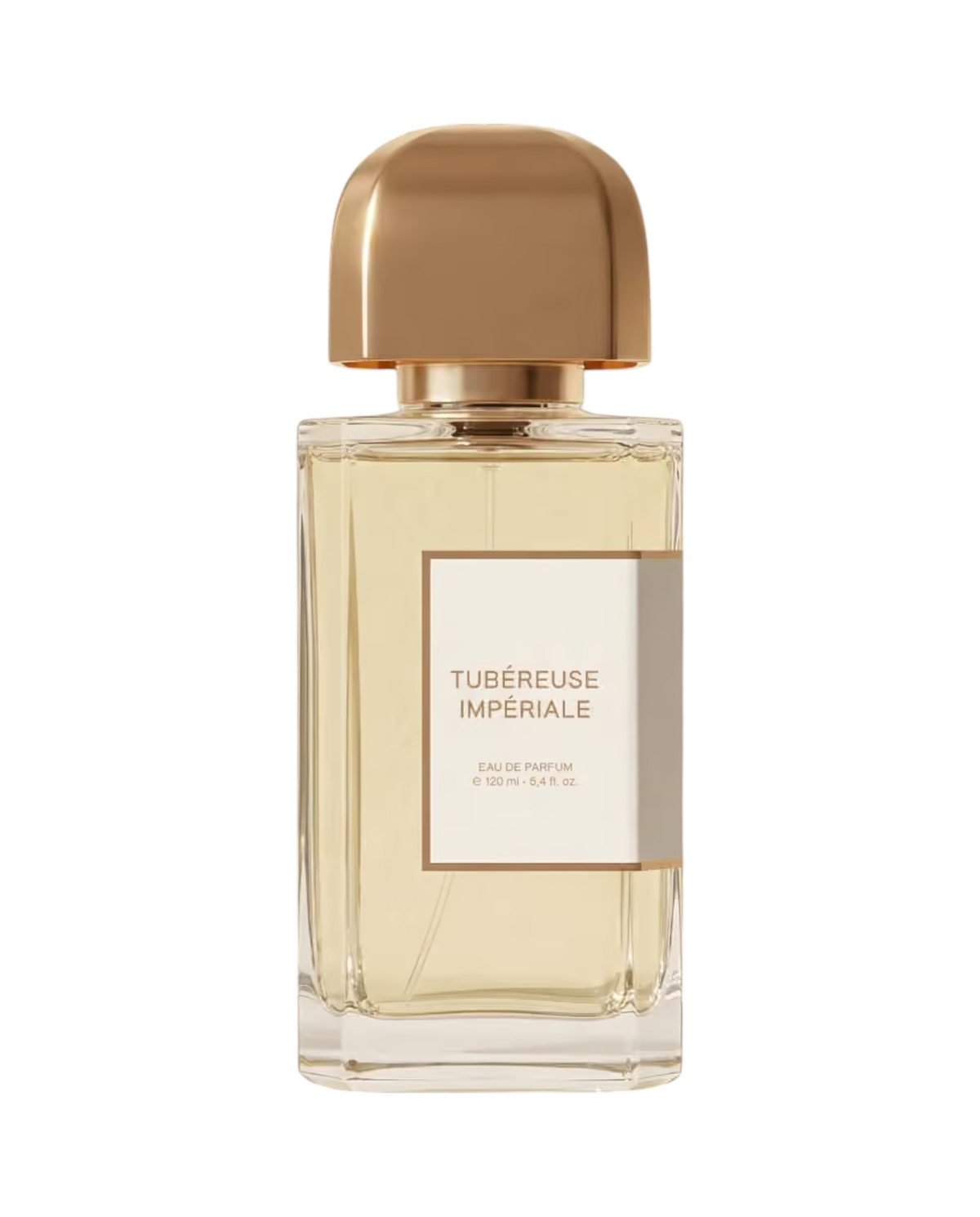 CR Signature BDK Parfums Tubéreuse Impériale Eau de Parfum in a clear glass bottle with a gold cap