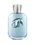 CR Signature Parfums de Marly Valero Extrait de Parfum in a light blue glass bottle with a metallic horse emblem.