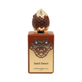 CR Signature Stéphane Humbert Lucas Sand Dance perfume bottle with brown glass, gold accents, and snake scale detail.