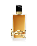CR Signature Yves Saint Laurent Libre Eau de Parfum Intense bottle with gold logo and amber fragrance liquid